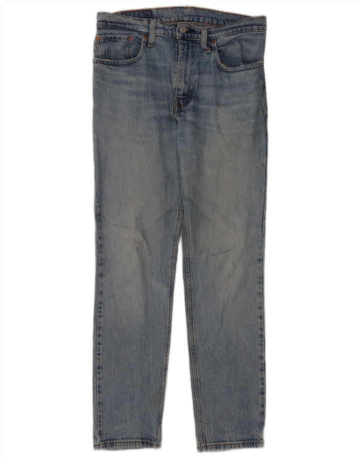 Levi's Mens 502 Tapered Jeans W32 L32 Blue Cotton