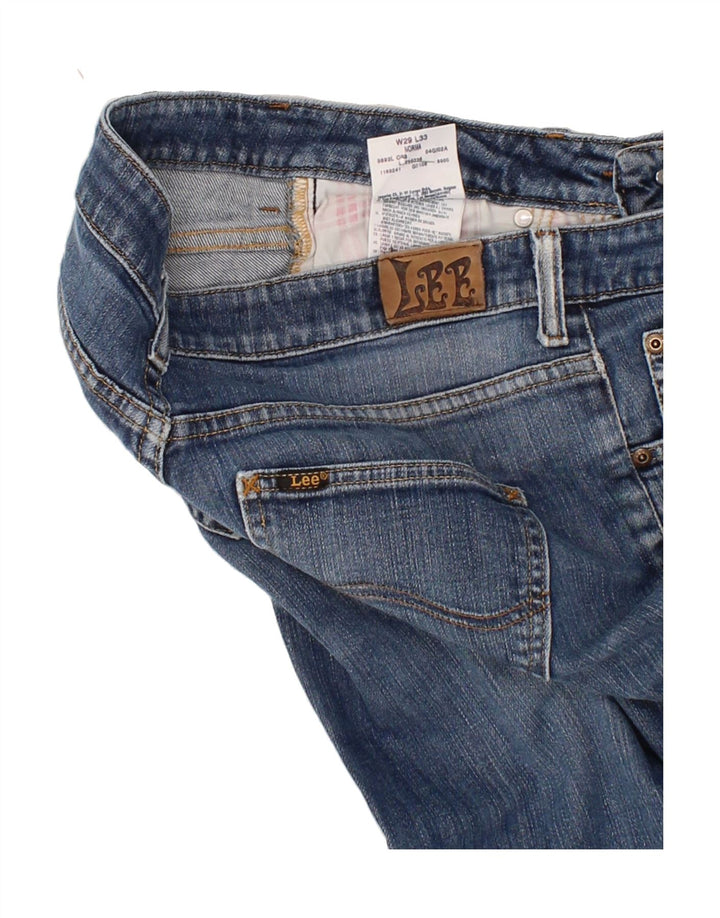 LEE Womens Norma Straight Cropped Jeans W29 L23  Blue Cotton Vintage Lee and Second-Hand Lee from Messina Hembry 
