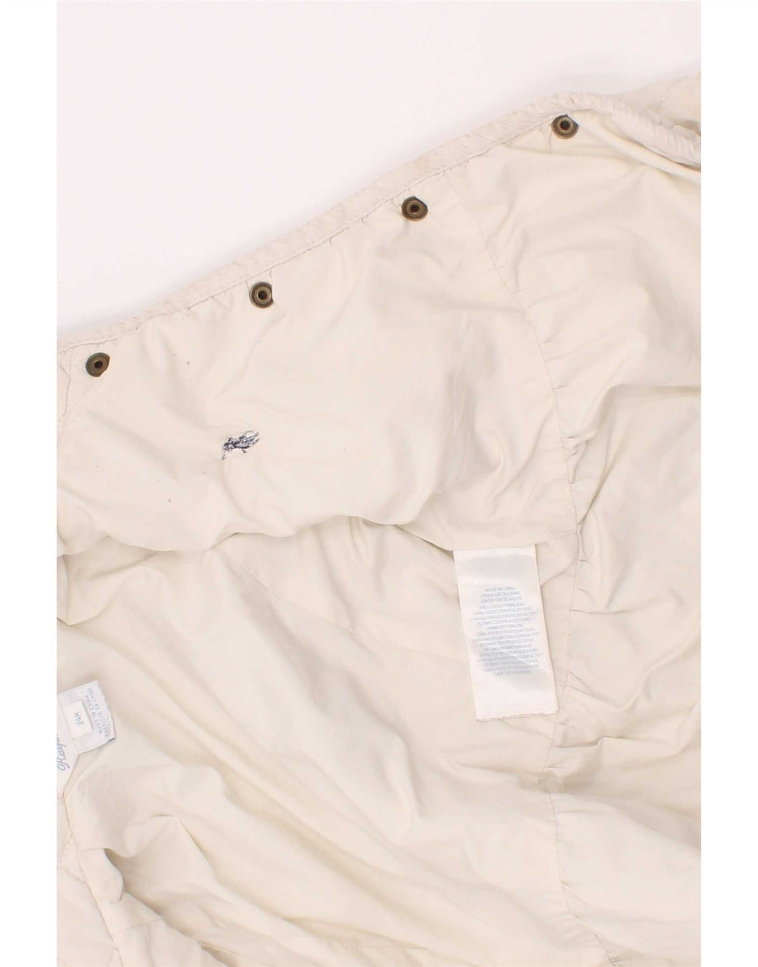 Ralph Lauren Baby Girls Quilted Jacket 18-24 Months White Polyester