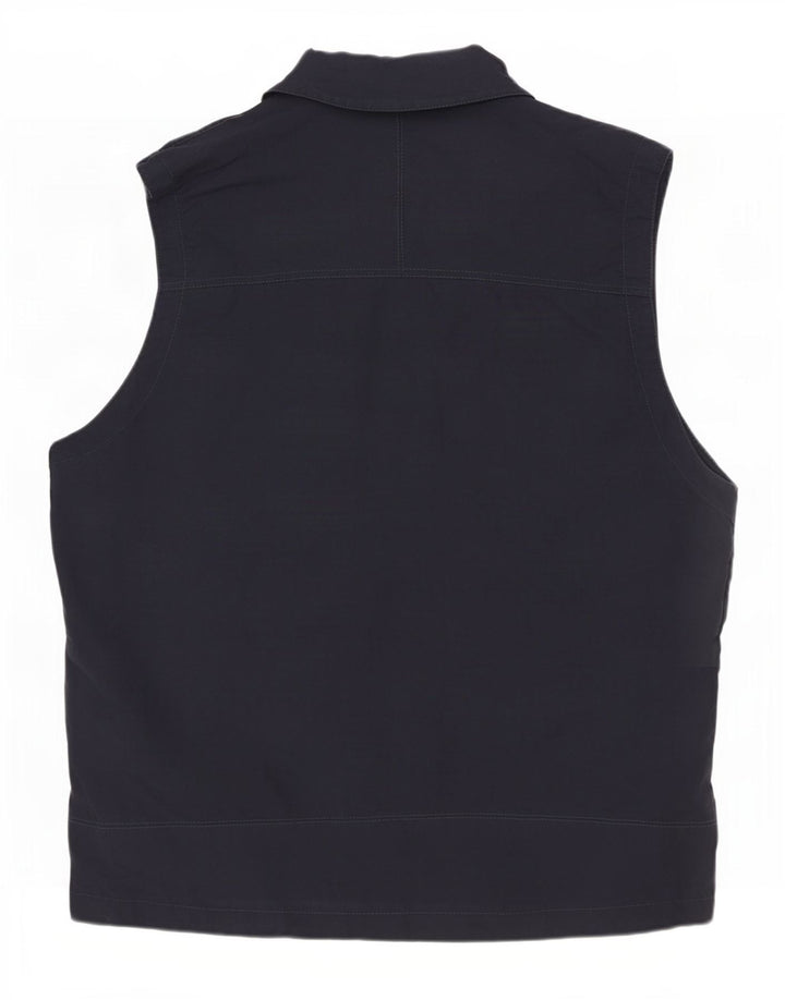 Woolrich Mens Sleeveless Tracksuit Top Jacket 2XL Navy Blue