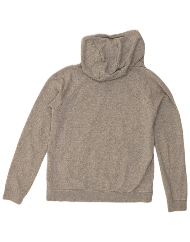 Nike Mens Hoodie Jumper Small Grey Cotton