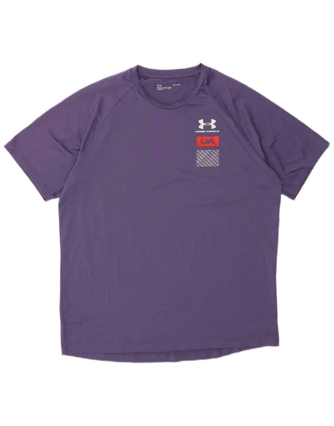Under Armour Mens Graphic T-Shirt Top Large Purple
