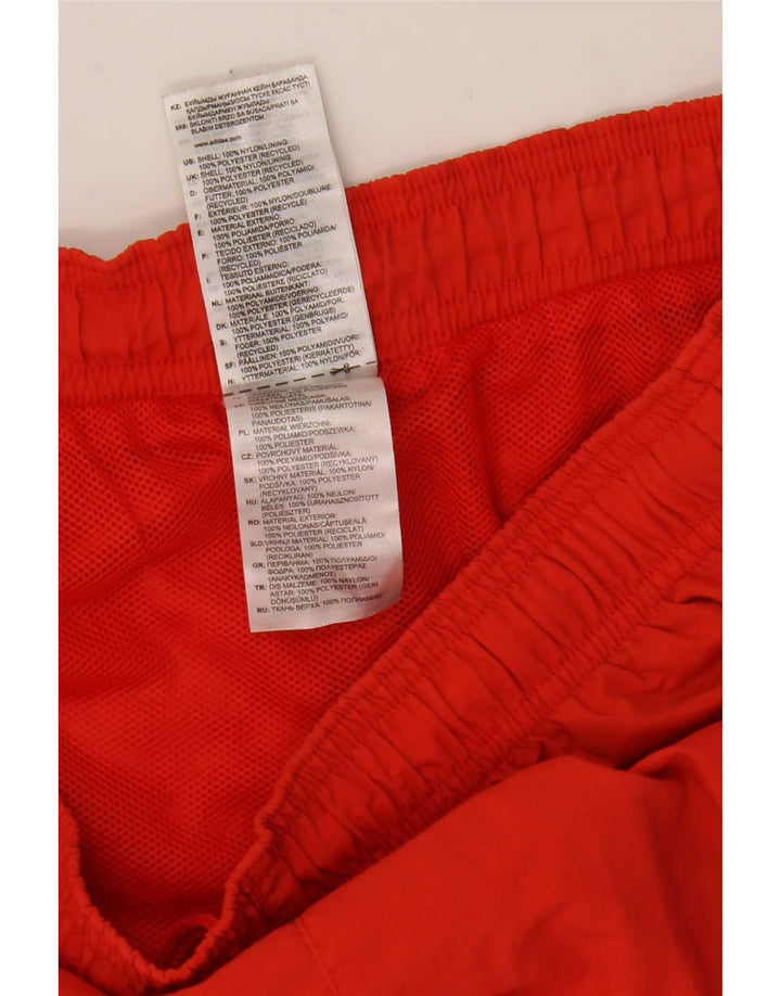 Adidas Mens Swimming Shorts Medium  Red Nylon