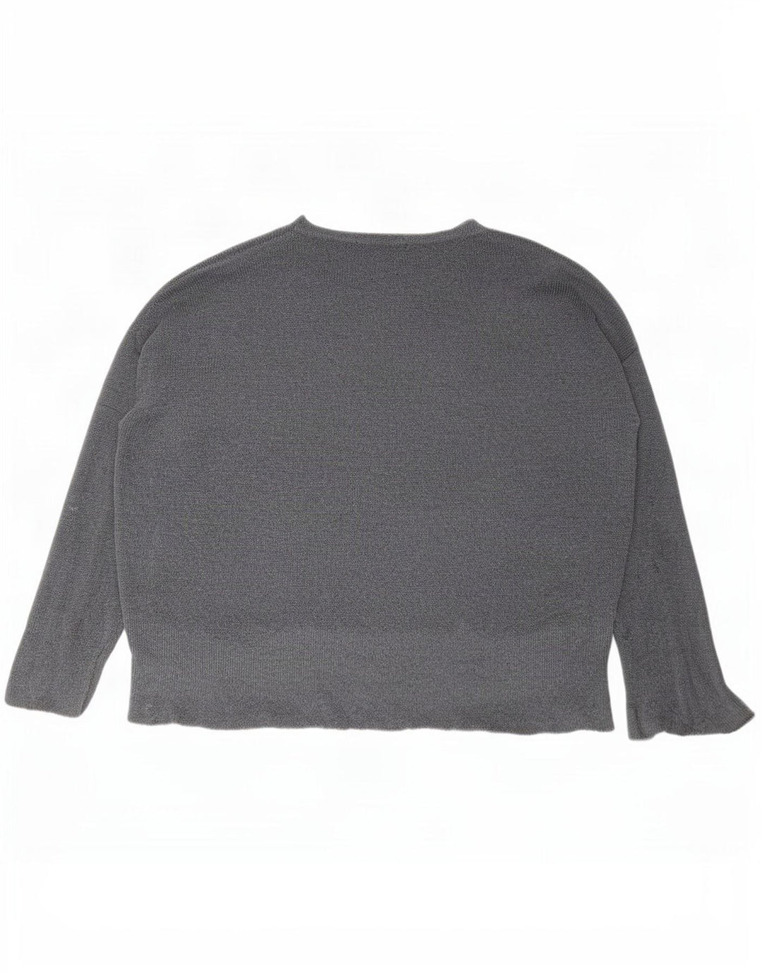 Pulover supradimensionat pentru femei Zara, cu gâtul turn, UK 10, gri mic