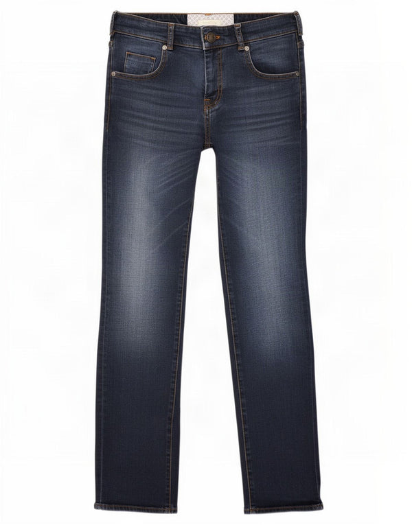 Jeans slim da donna White Stuff UK 8 Small W27 L32 Cotone blu navy