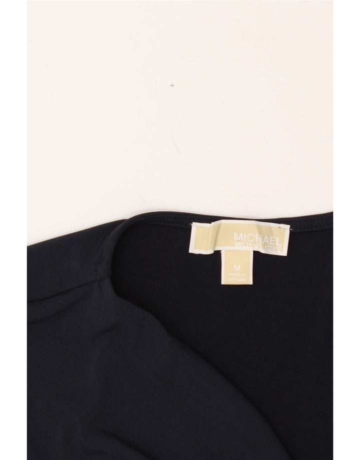 MICHAEL KORS Womens Sleeveless Sheath Dress UK 12 Medium Navy Blue Vintage Michael Kors and Second-Hand Michael Kors from Messina Hembry 