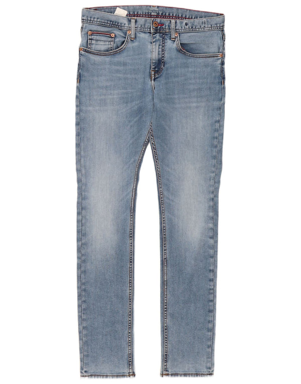 Tommy Hilfiger Mens Layton Skinny Jeans W32 L32 Blue Cotton