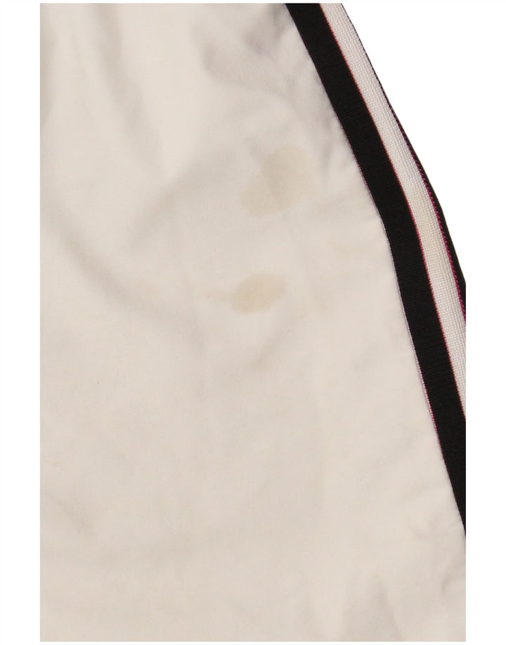 Pantaloncini sportivi Adidas da uomo Juventus, poliestere bianco medio