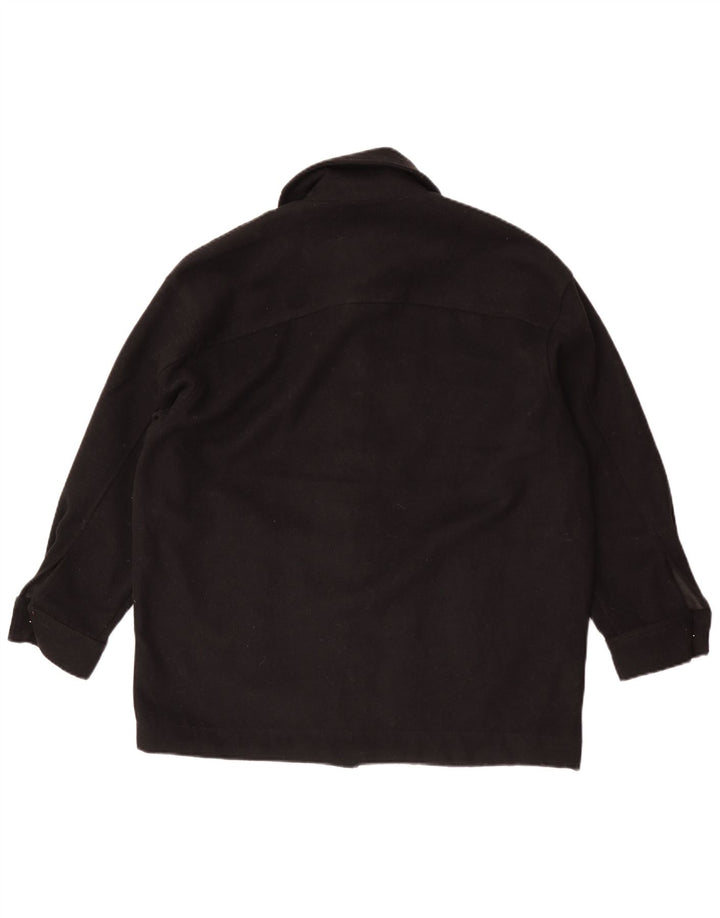 Zara Γυναικείο Μπουφάν Utility Oversized UK 6 XS Μαύρο