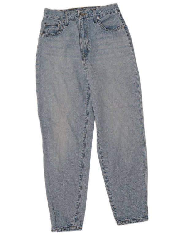 Levi's Womens High Rise Loose Fit Tapered Jeans W26 L27 Blue