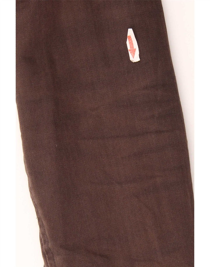 Giacca a vento da donna Levi's UK 10 piccola spina di pesce marrone