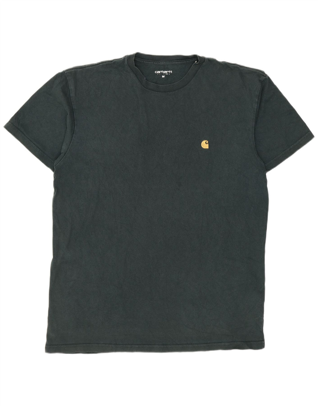 CARHARTT Mens T-Shirt Top Medium Green Cotton