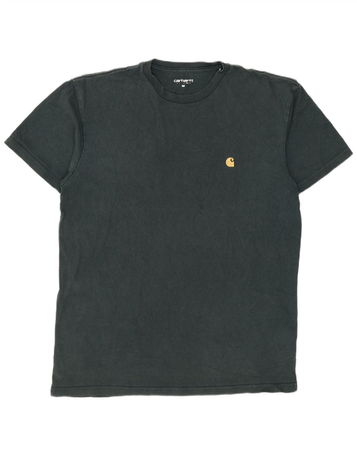 CARHARTT Mens T-Shirt Top Medium Green Cotton