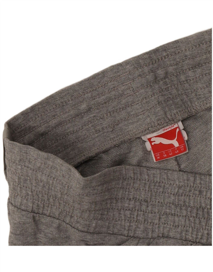 Puma Womens Tracksuit Trousers UK 12 Medium Grey