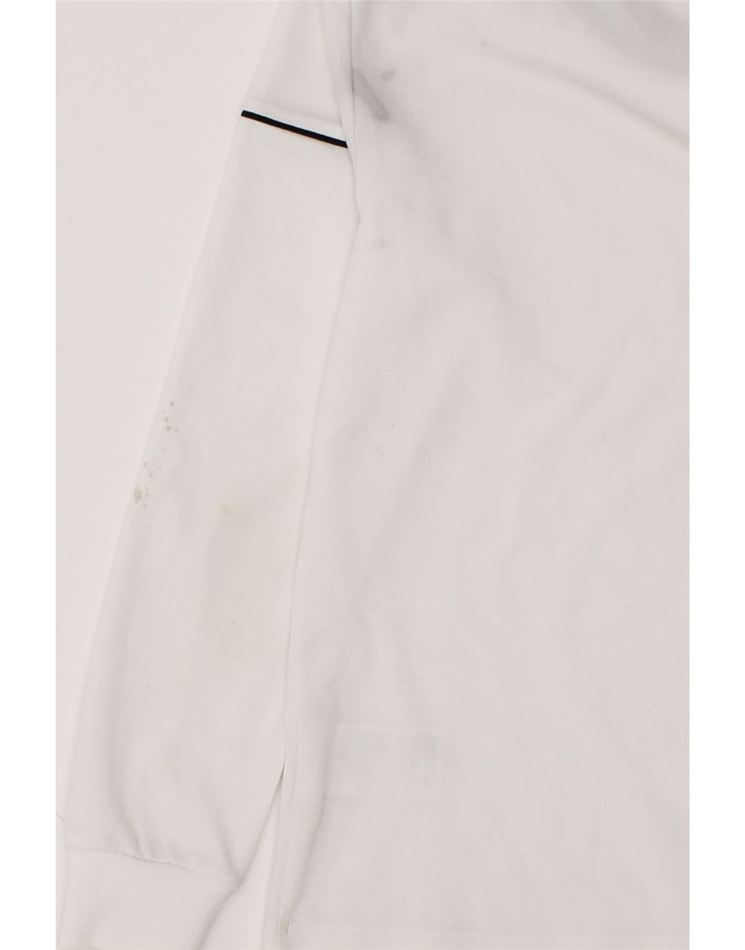 ADIDAS Boys Climalite Top Long Sleeve 11-12 Years White Polyester Vintage Adidas and Second-Hand Adidas from Messina Hembry 