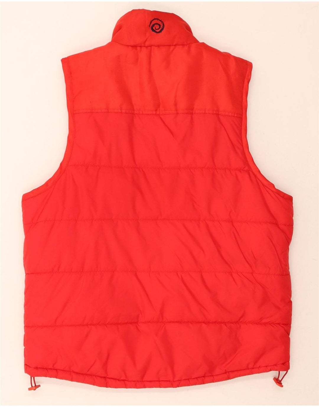 VINTAGE Mens Padded Gilet UK 40 Large Red Polyamide Vintage Vintage and Second-Hand Vintage from Messina Hembry 