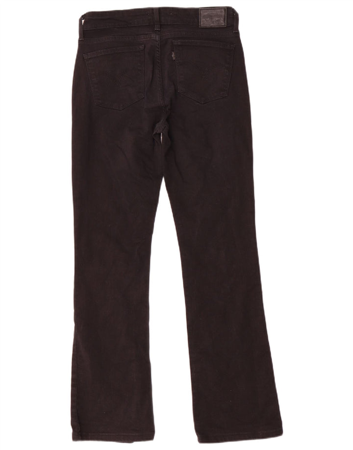 Levi's Womens 715 Bootcut Jeans W27 L28 Black