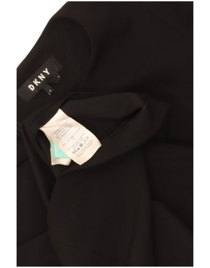 Dkny Womens 3/4 Sleeve Sheath Dress US 2 XS Black Polyester