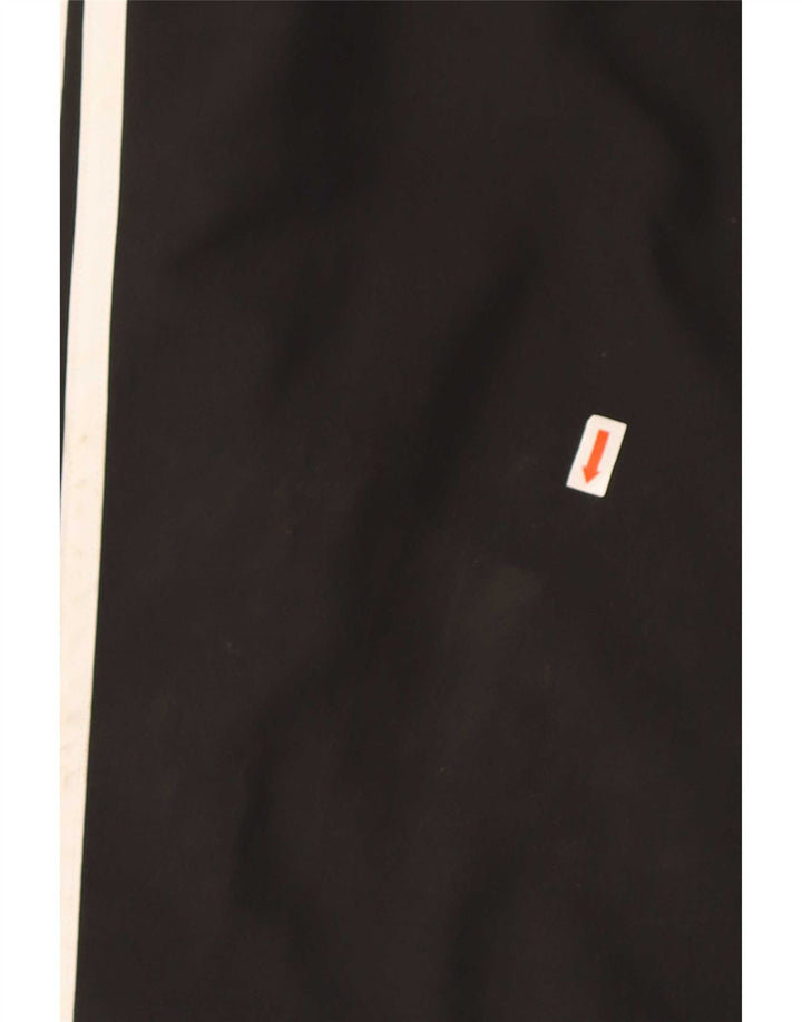 Adidas Mens Tracksuit Trousers Joggers Medium Black Colourblock Polyester