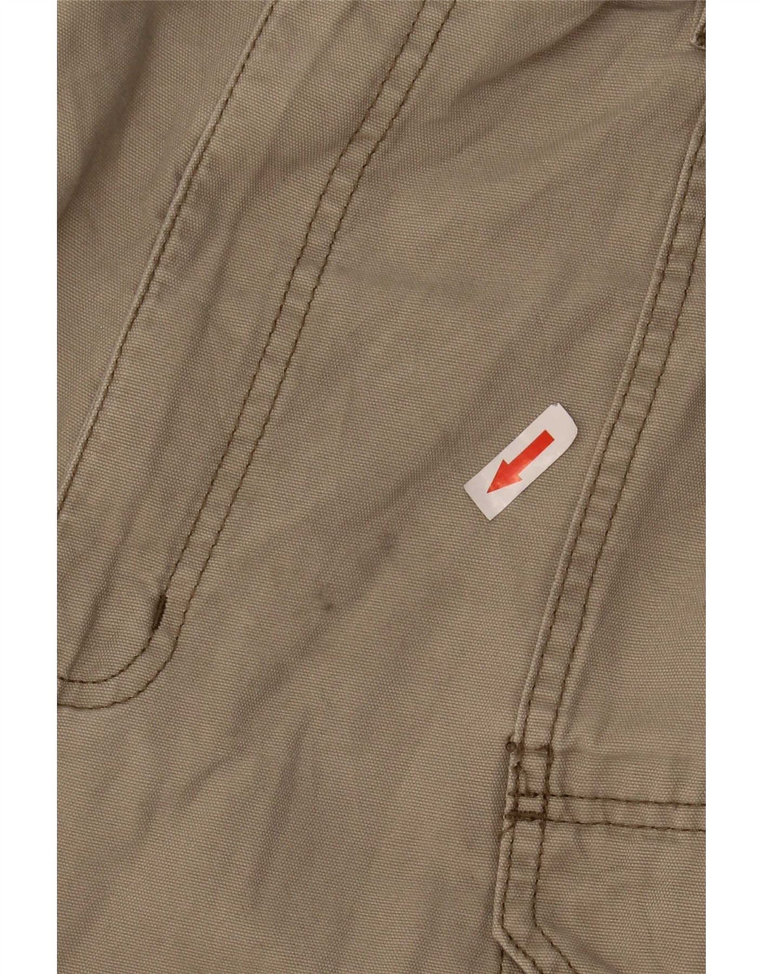 Wrangler Mens Cargo Shorts W38 XL Beige Cotton