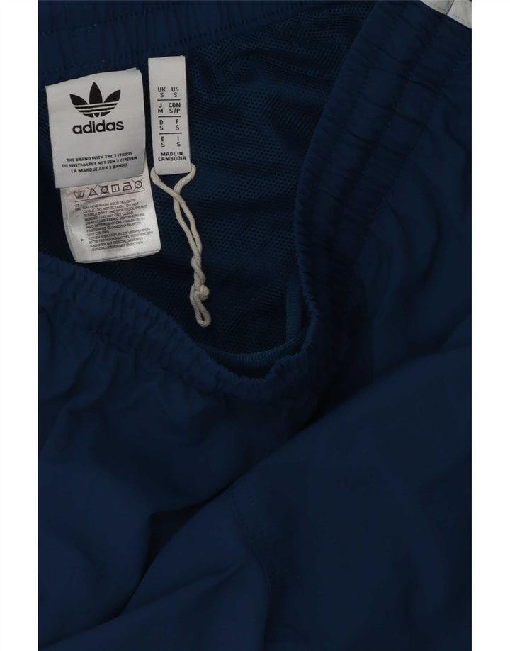 Adidas Mens Sport Shorts Small Blue Polyester Sports