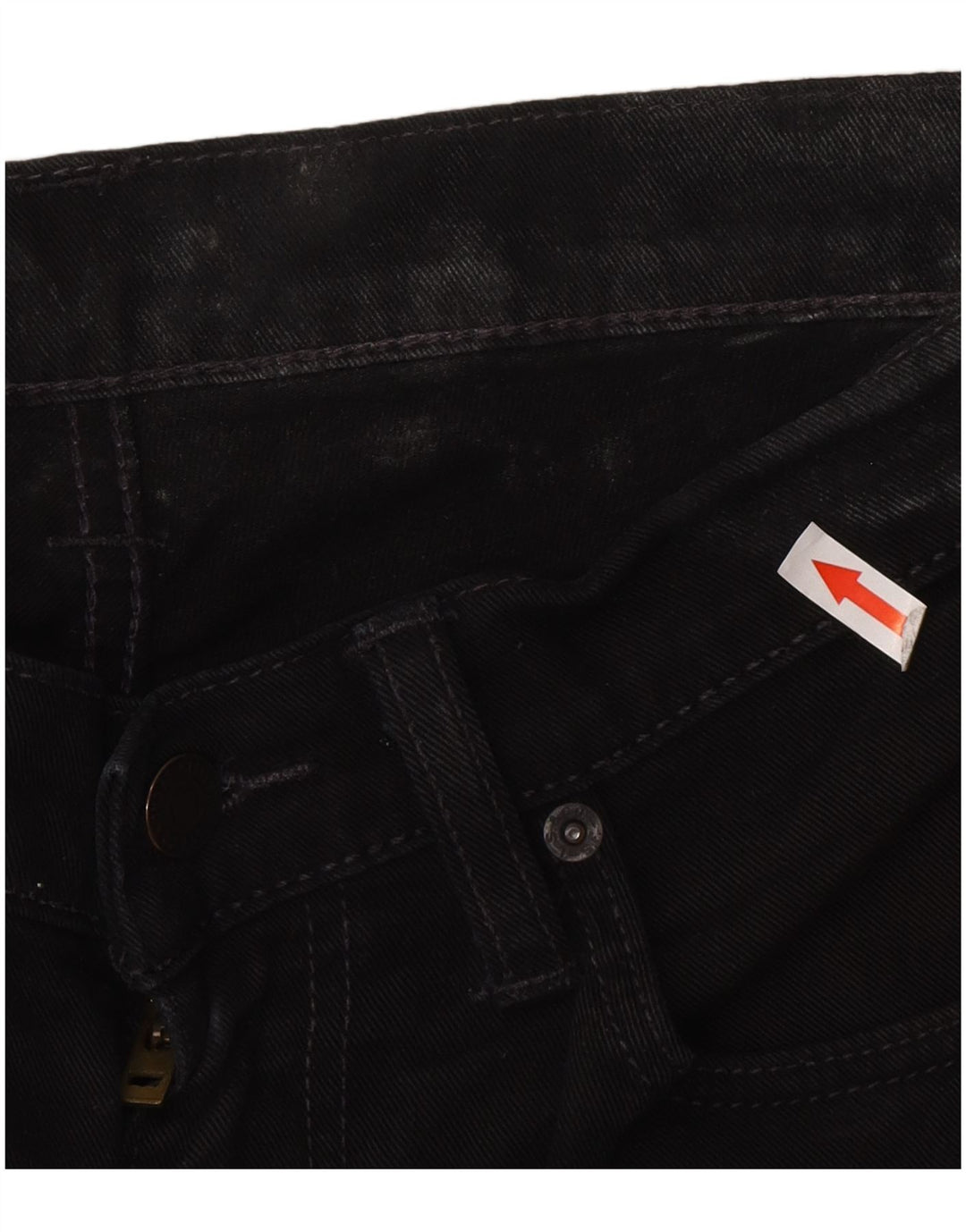 Levi's Mens 514 Straight Jeans W34 L32 Black Cotton