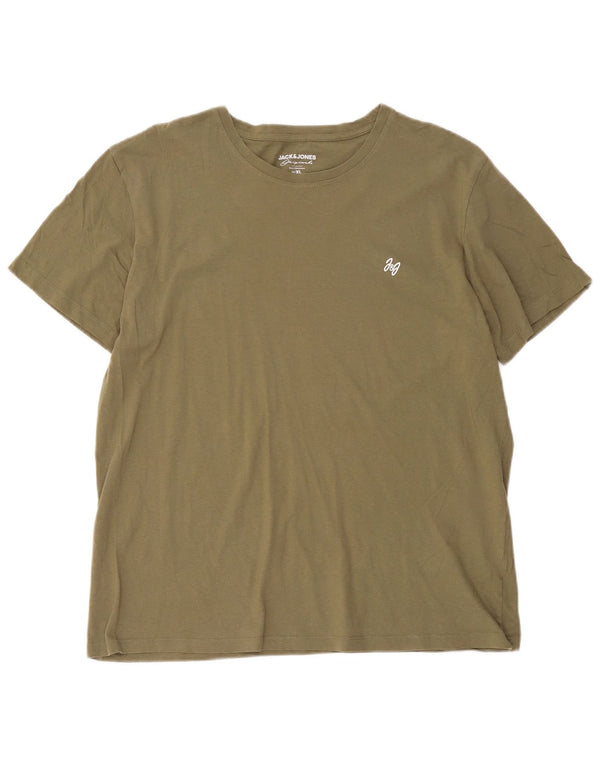 Jack & Jones Hombre Camiseta Top XL Caqui