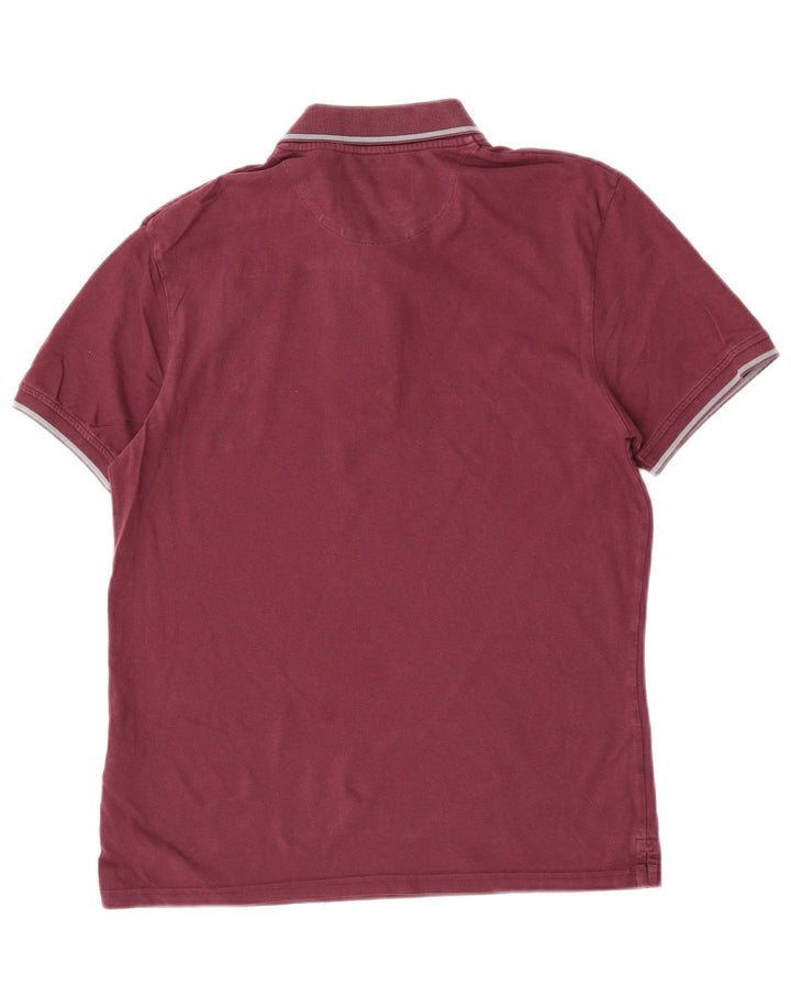 Lyle & Scott herre poloshirt Medium rødbrun bomuld