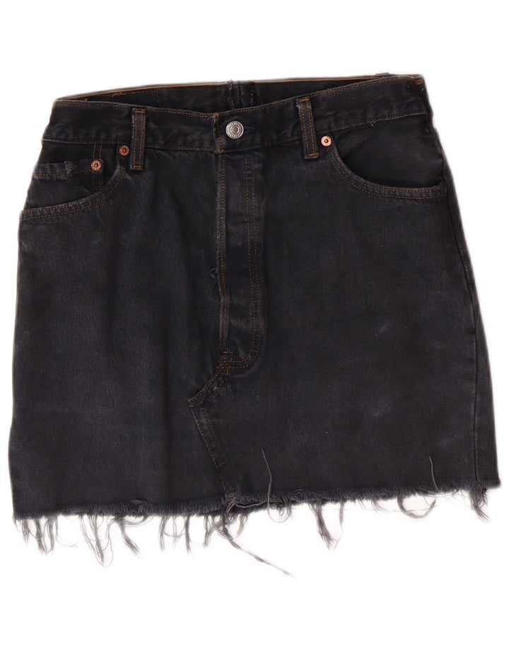 Женская джинсовая юбка LEVI'S W28 Средний Серый