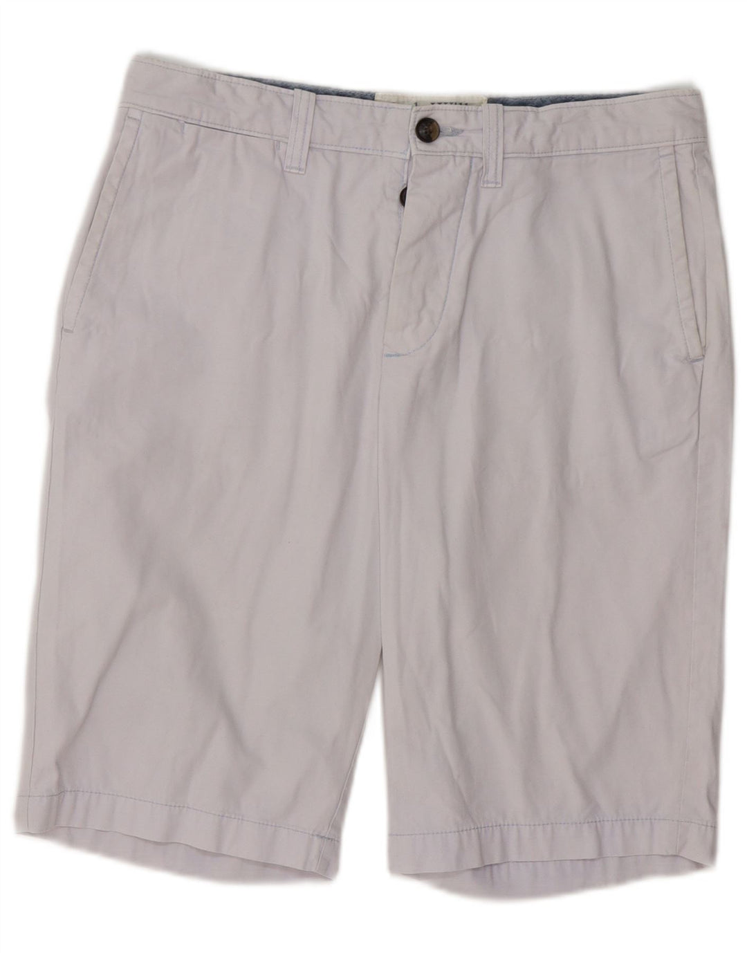 JACK WILLS Chino Shorts til mænd W32 Medium Blue Bomuld