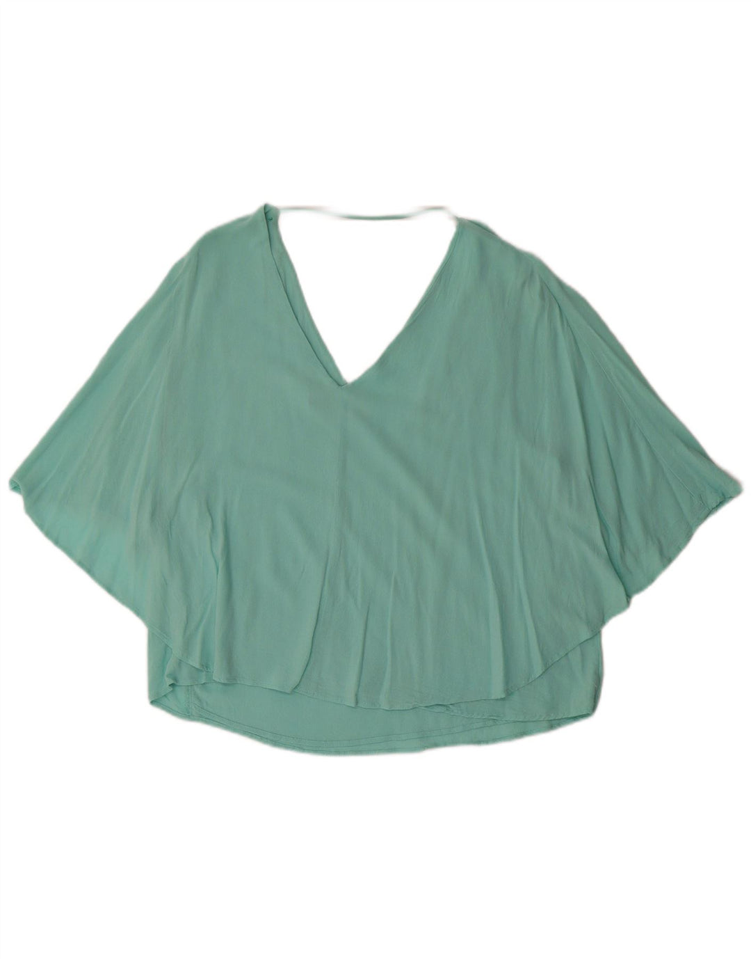 Camicetta Zara da donna Top UK 14 grande turchese