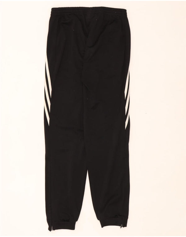 Adidas Boys Tracksuit Trousers Joggers 13-14 Years Black Polyester