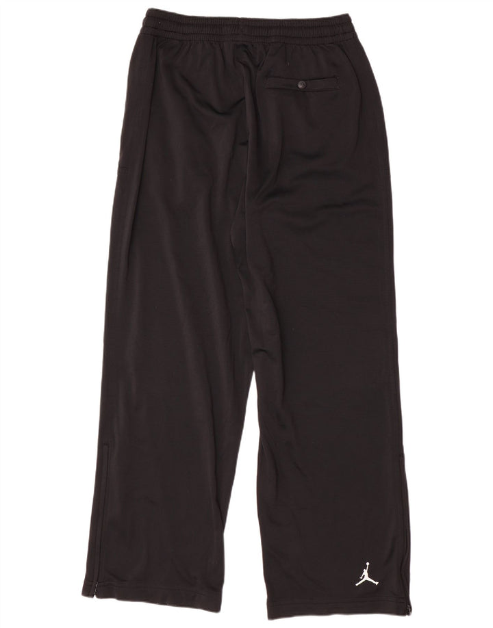 Jordan Herren-Trainingshose, groß, aus schwarzem Polyester