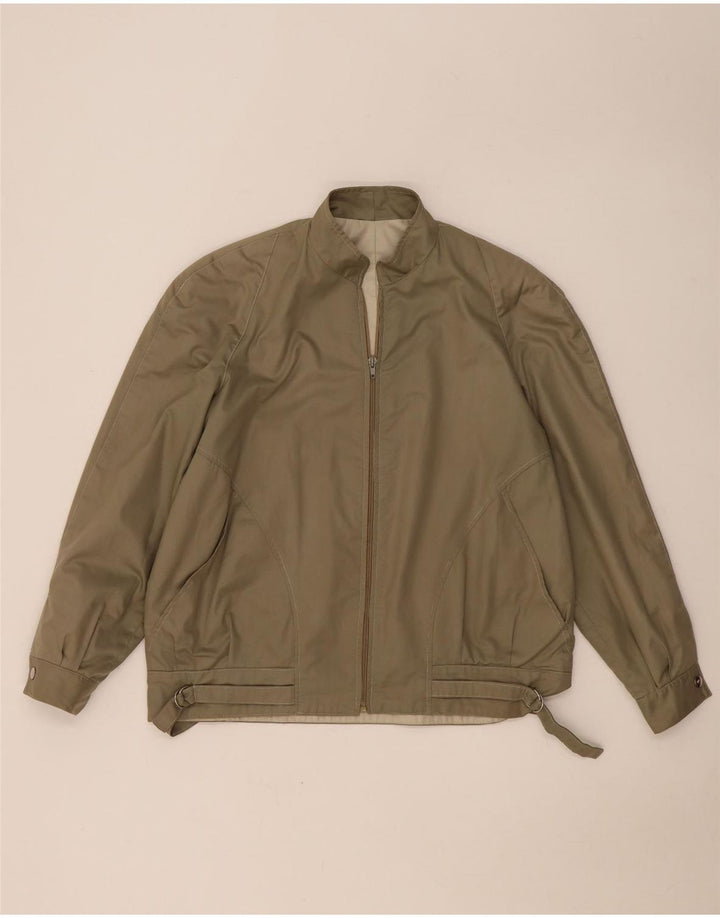 Giubbotto bomber da uomo VINTAGE UK 40 grande kaki