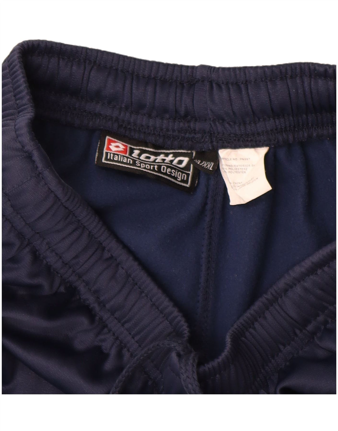 Pantaloni da tuta da uomo LOTTO XL poliestere blu navy
