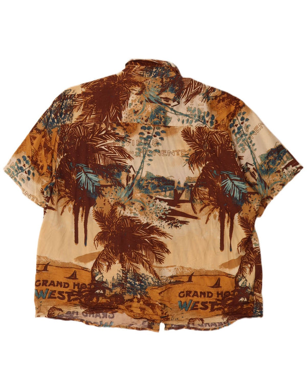 Natural Issue Herren Grafik-Kurzarmhemd XL Mehrfarbig hawaiianisch