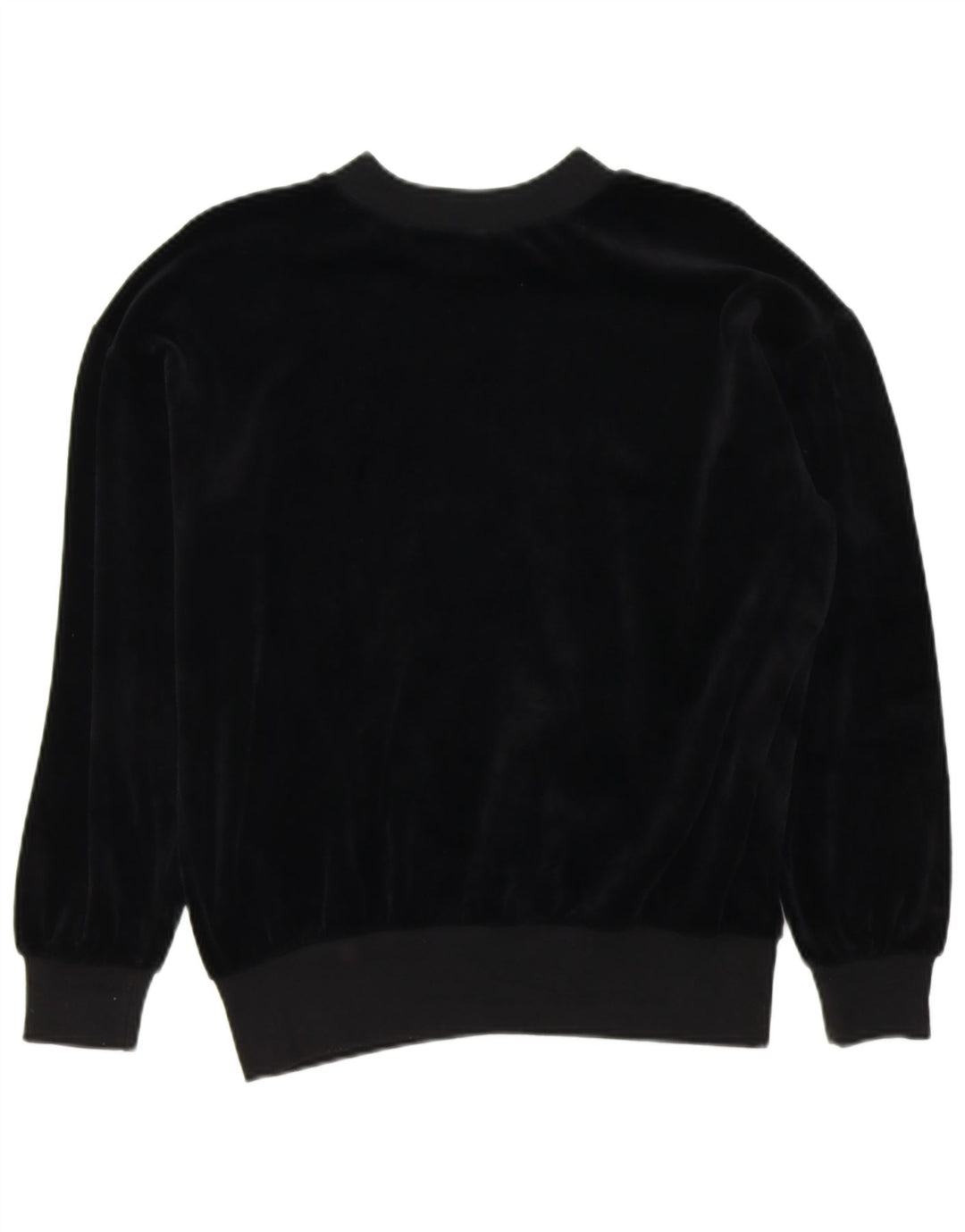 VINTAGE Womens Sweatshirt Jumper EU 40 Medium Black Paisley