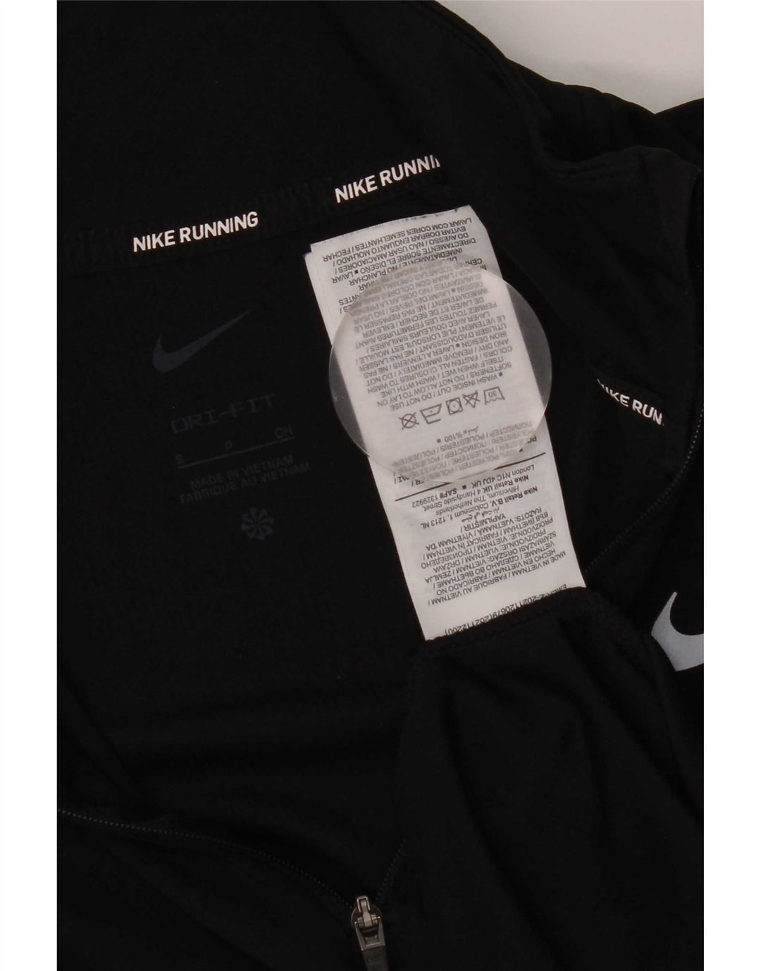 Γυναικεία φόρμα πουλόβερ με φερμουάρ Nike Dri Fit Top 10 Small Black