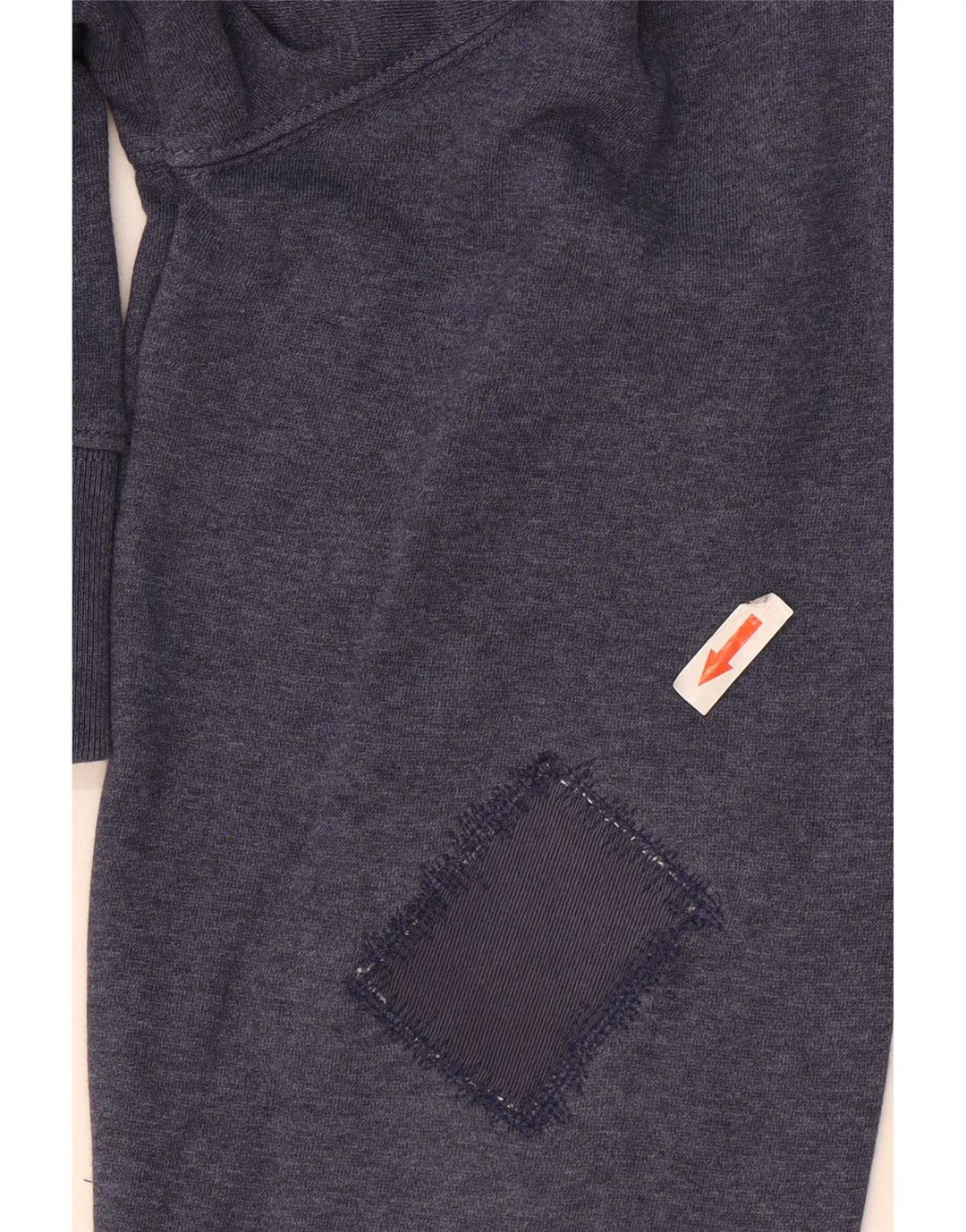Gant Sweatshirt med lynlås til mænd, medium marineblå bomuld