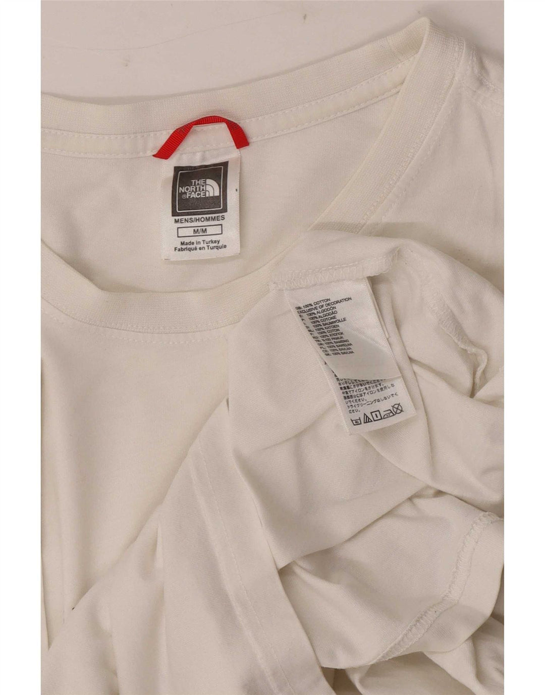 Tricou pentru bărbați The North Face Top Medium White Bumbac