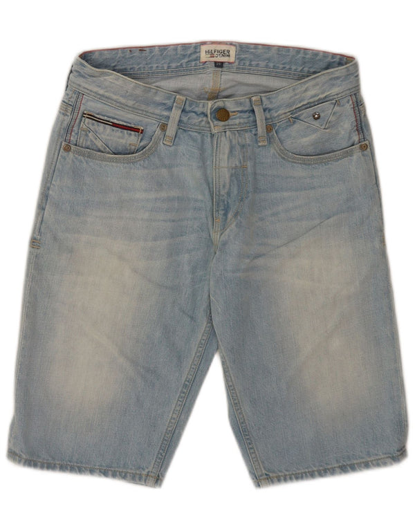 Tommy Hilfiger Herre Regular Denim Shorts W29 Medium Blue Cotton