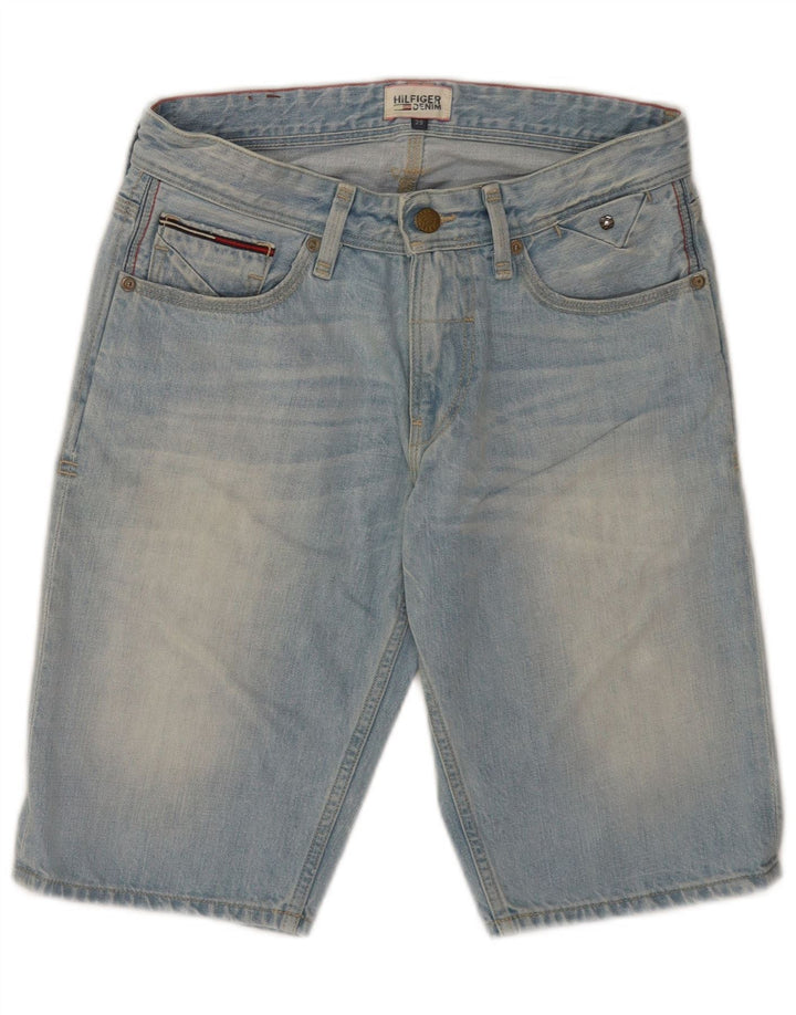 Tommy Hilfiger Herre Regular Denim Shorts W29 Medium Blue Cotton