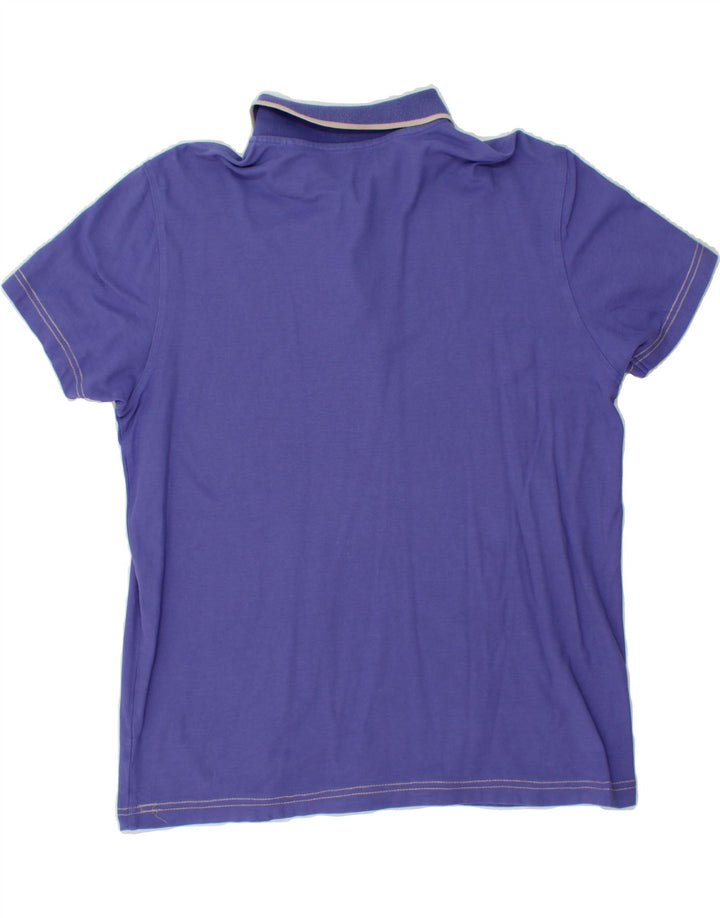 LOTTO Mens Polo Shirt 2XL Purple Vintage Lotto and Second-Hand Lotto from Messina Hembry 
