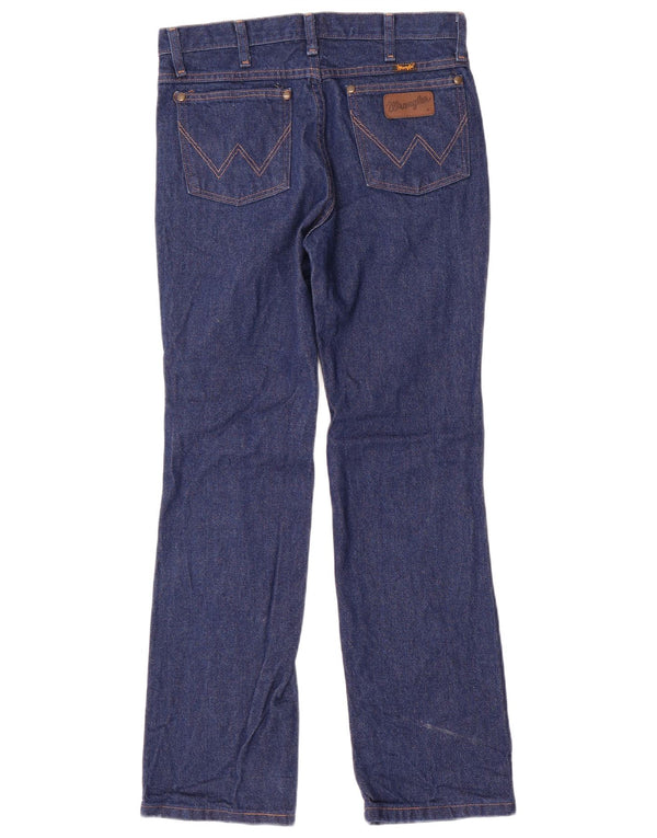 Мужские узкие джинсы Wrangler W30 L30 темно-синие, хлопок