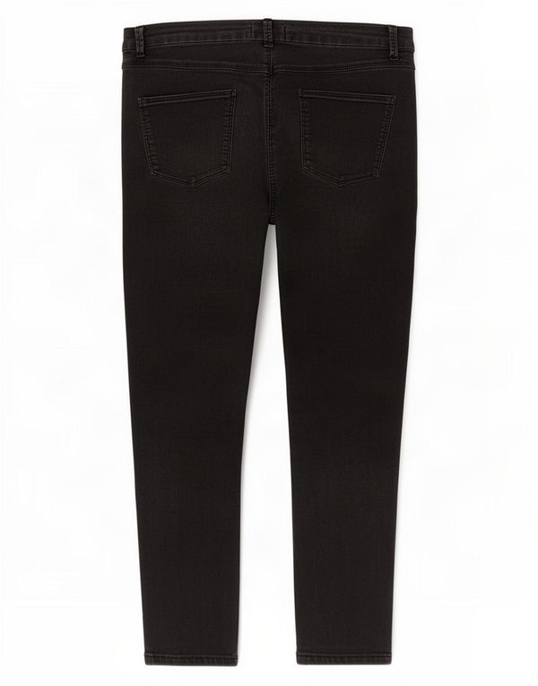 Jeans skinny da donna Marks & Spencer UK 14 Large W32 L26 Cotone nero