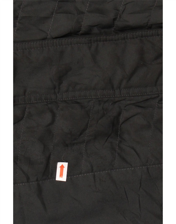 BRUNIK Veste coupe-vent surdimensionnée à capuche pour femme IT 42 Noir moyen