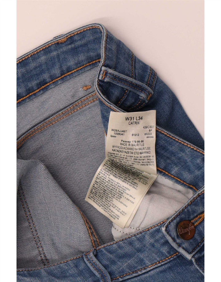 Jeans Wrangler Catrin Bootcut da donna W31 L30 cotone blu