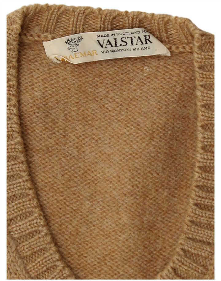 Valstar Herre V-hals sweater Stor Beige