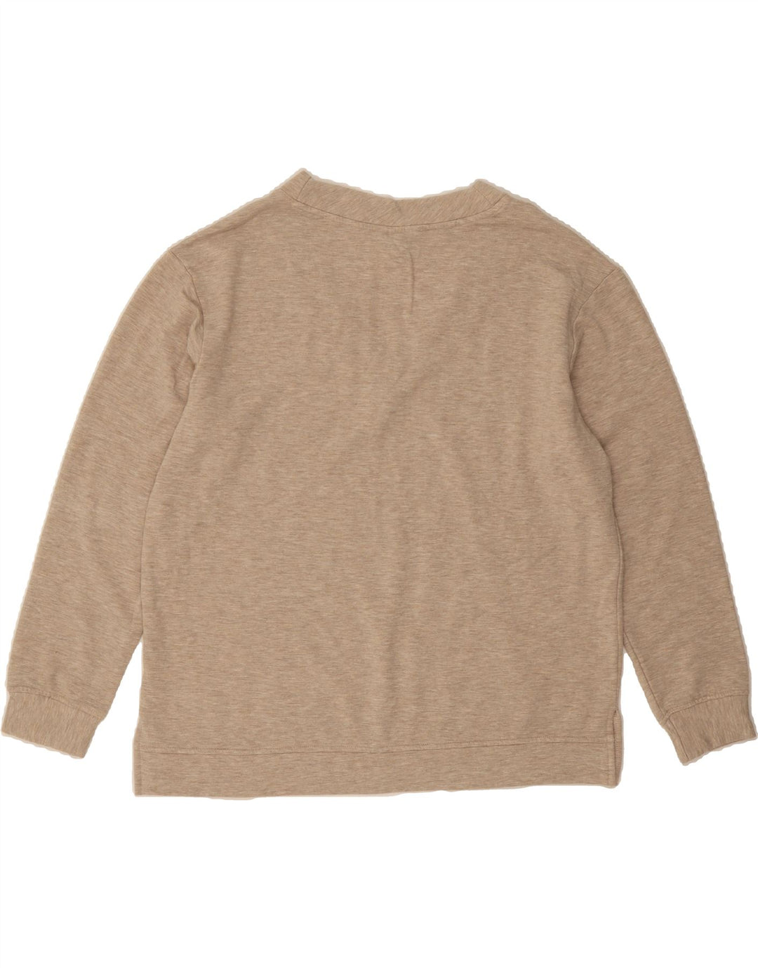 ORVIS Womens Sweatshirt Jumper UK 16 Large Beige Flecked Modal Vintage Orvis and Second-Hand Orvis from Messina Hembry 