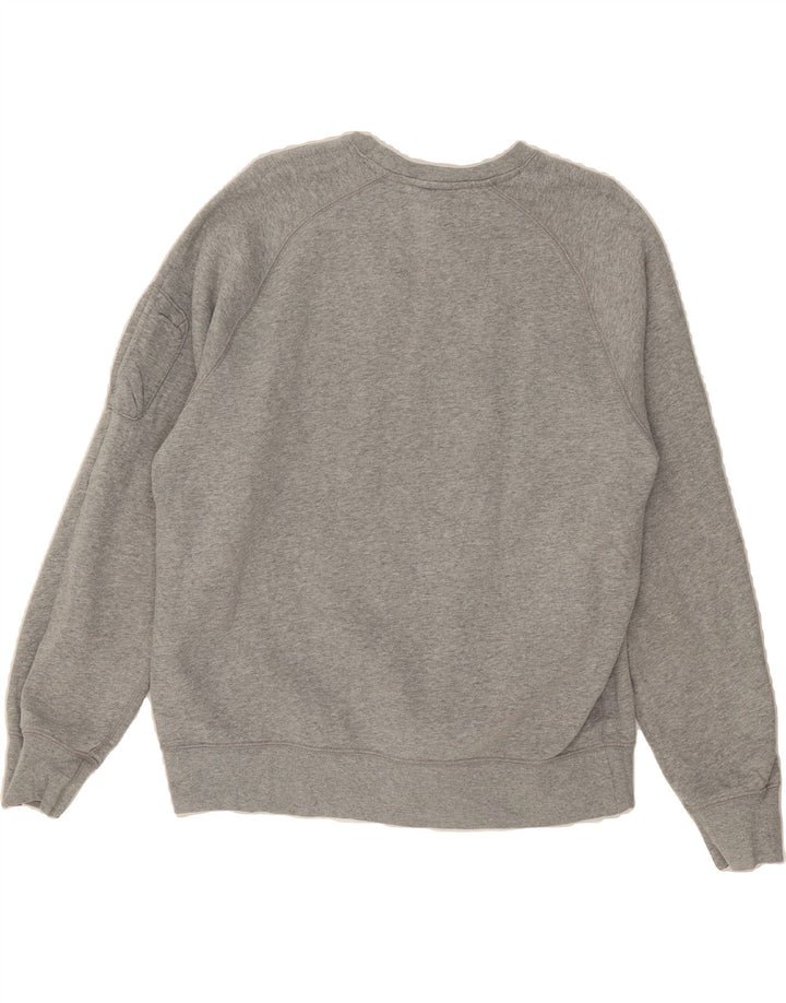 NIKE Womens Sweatshirt Jumper UK 14 Medium Grey Cotton Vintage Nike and Second-Hand Nike from Messina Hembry 